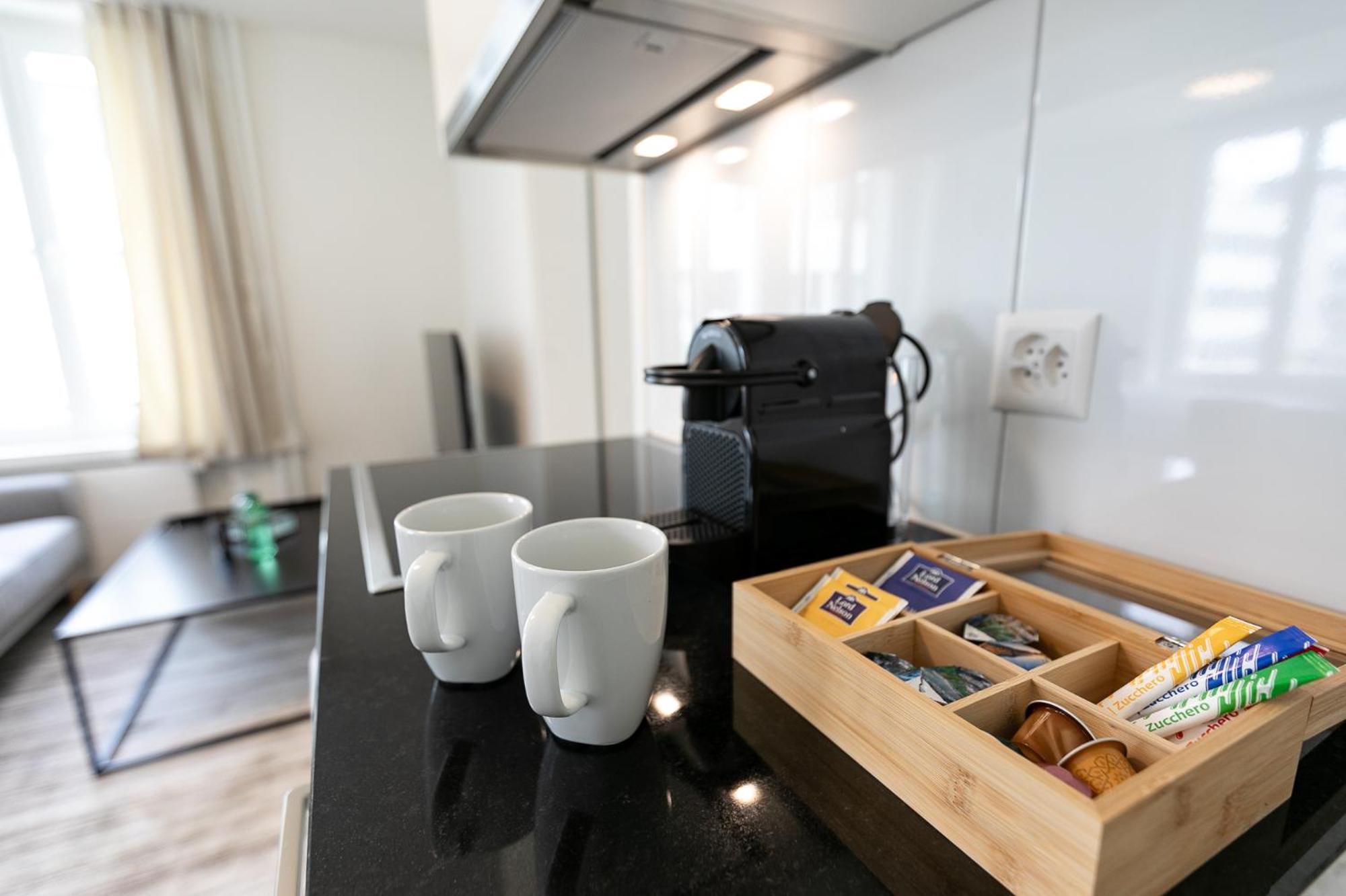 Inn Joy Apartments - Roter Platz St. Gallen Ngoại thất bức ảnh
