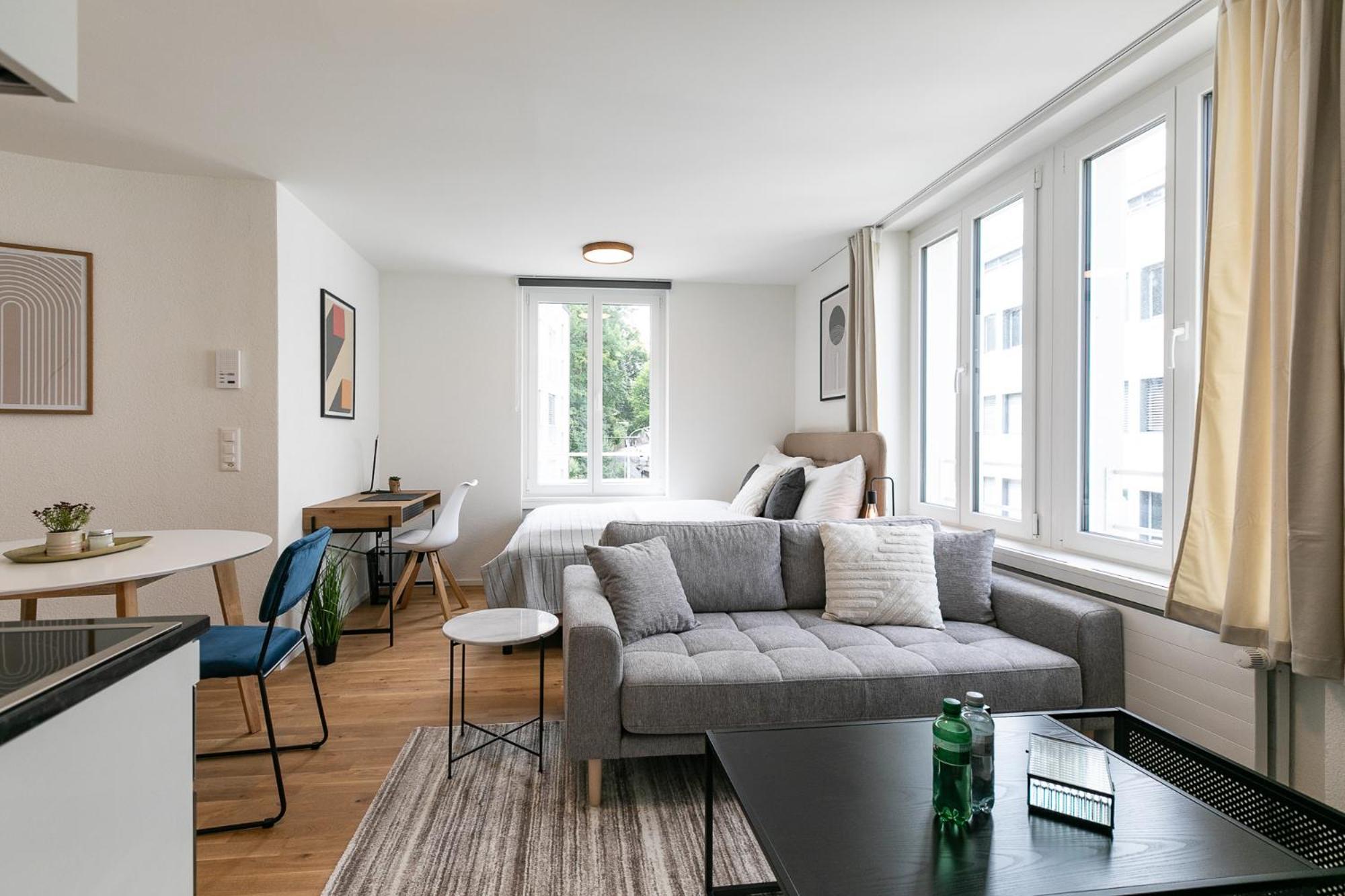 Inn Joy Apartments - Roter Platz St. Gallen Ngoại thất bức ảnh