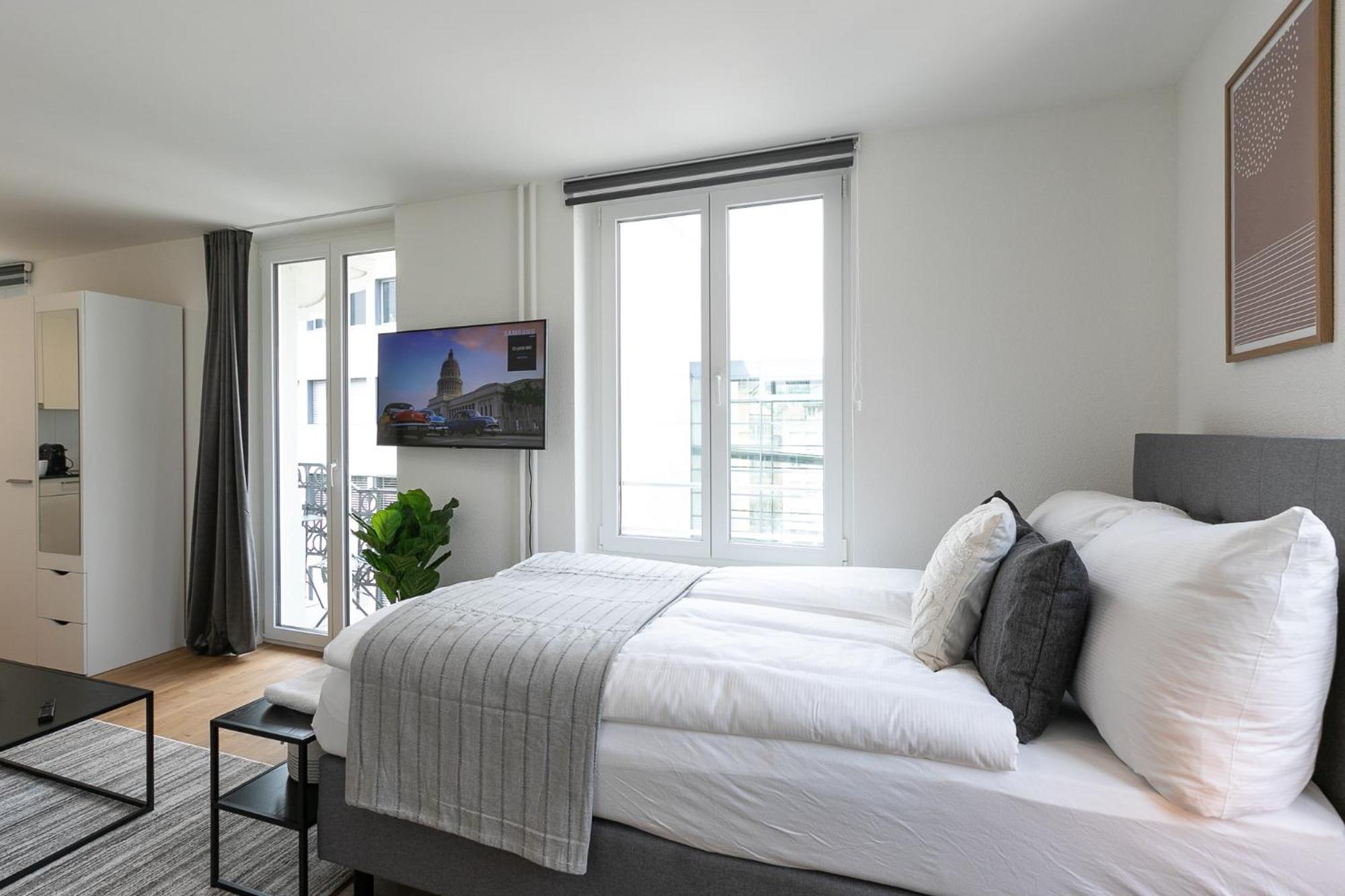 Inn Joy Apartments - Roter Platz St. Gallen Ngoại thất bức ảnh