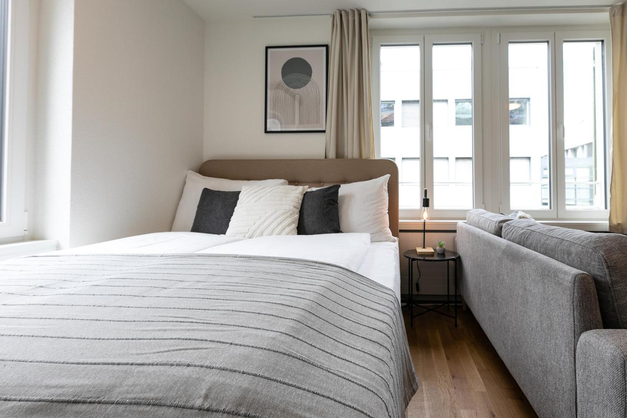 Inn Joy Apartments - Roter Platz St. Gallen Ngoại thất bức ảnh