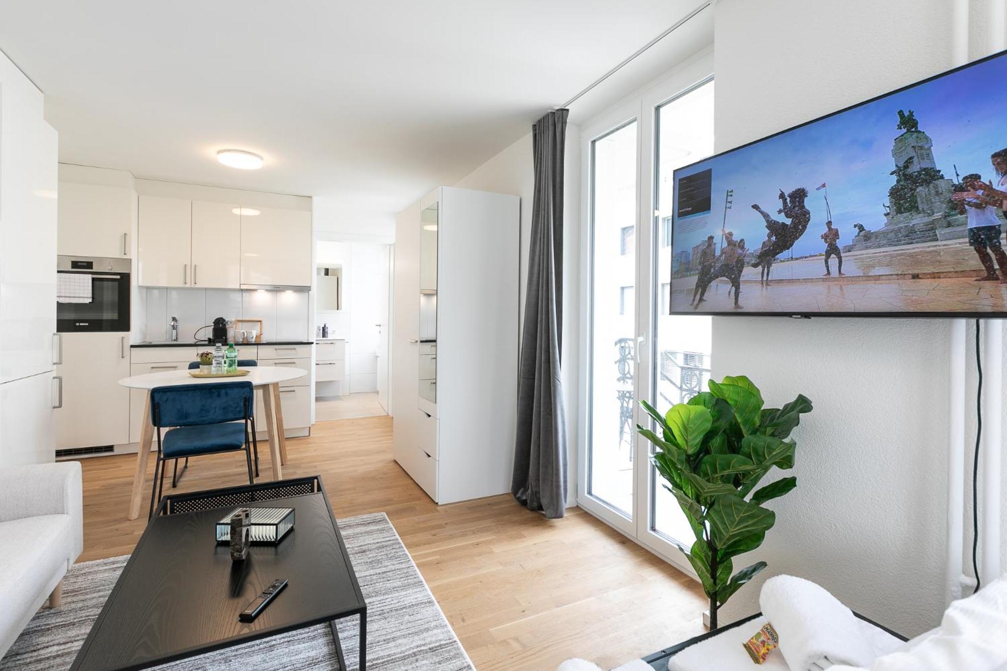 Inn Joy Apartments - Roter Platz St. Gallen Ngoại thất bức ảnh