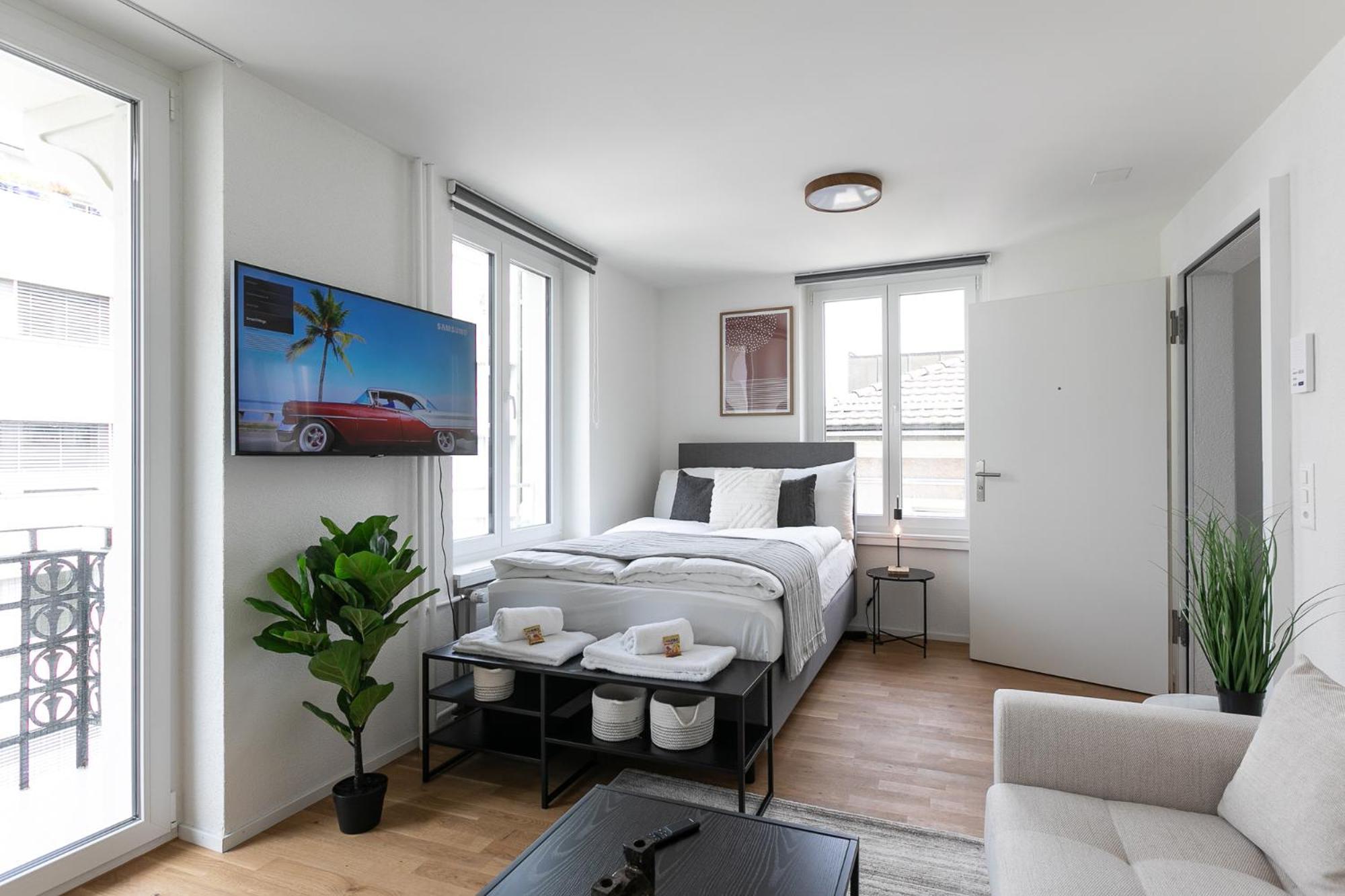 Inn Joy Apartments - Roter Platz St. Gallen Ngoại thất bức ảnh